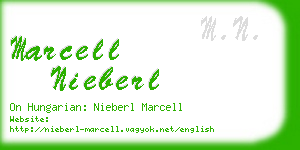 marcell nieberl business card